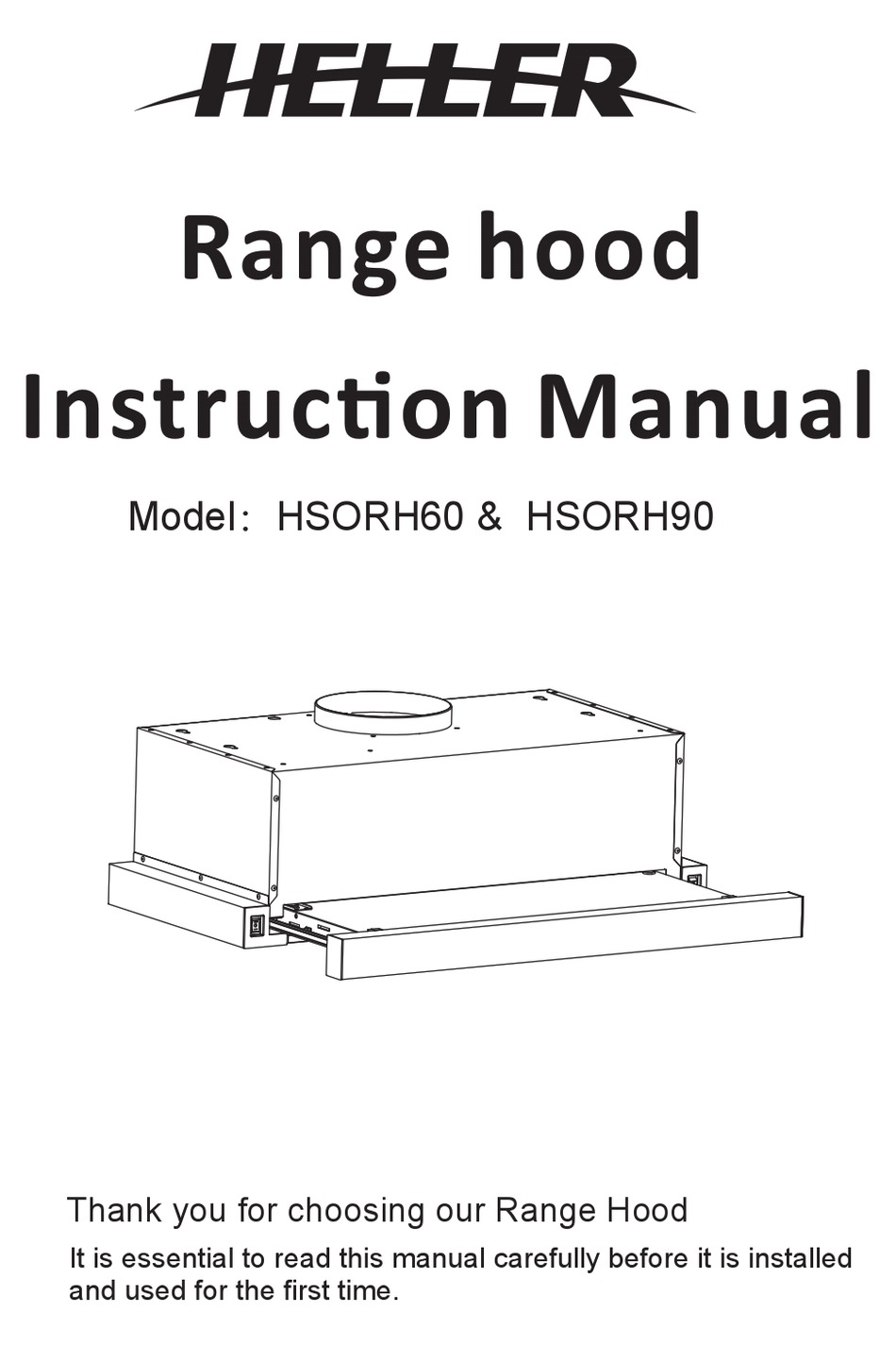 Heller Hsorh60 Instruction Manual Pdf Download Manualslib