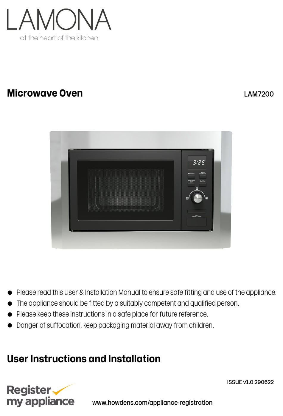 LAMONA LAM7200 USER INSTRUCTIONS AND INSTALLATION Pdf Download ManualsLib