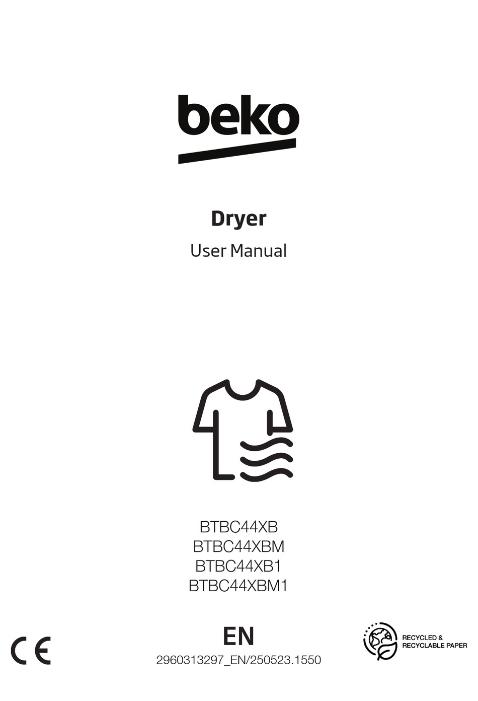 BEKO BTBC44XB1 USER MANUAL Pdf Download | ManualsLib