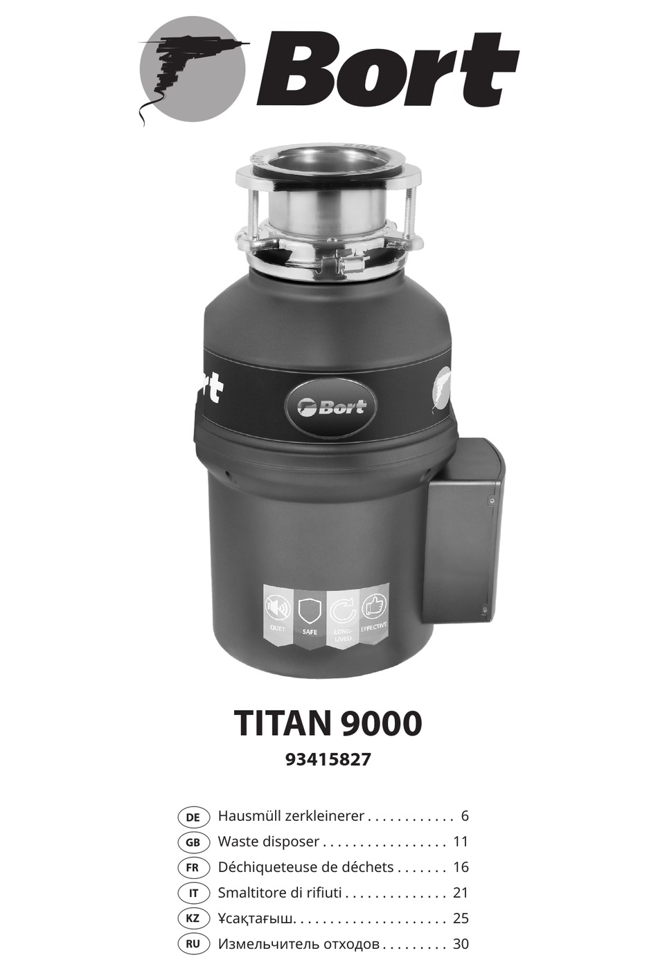 BORT TITAN 9000 INSTALLATION INSTRUCTION Pdf Download | ManualsLib