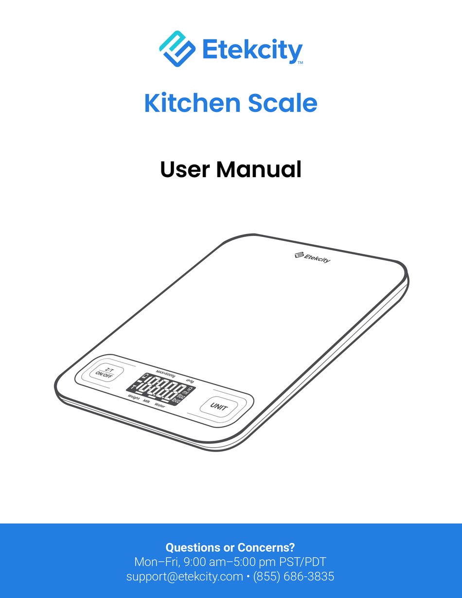 Etekcity EKS-C193 Digital Kitchen Scale