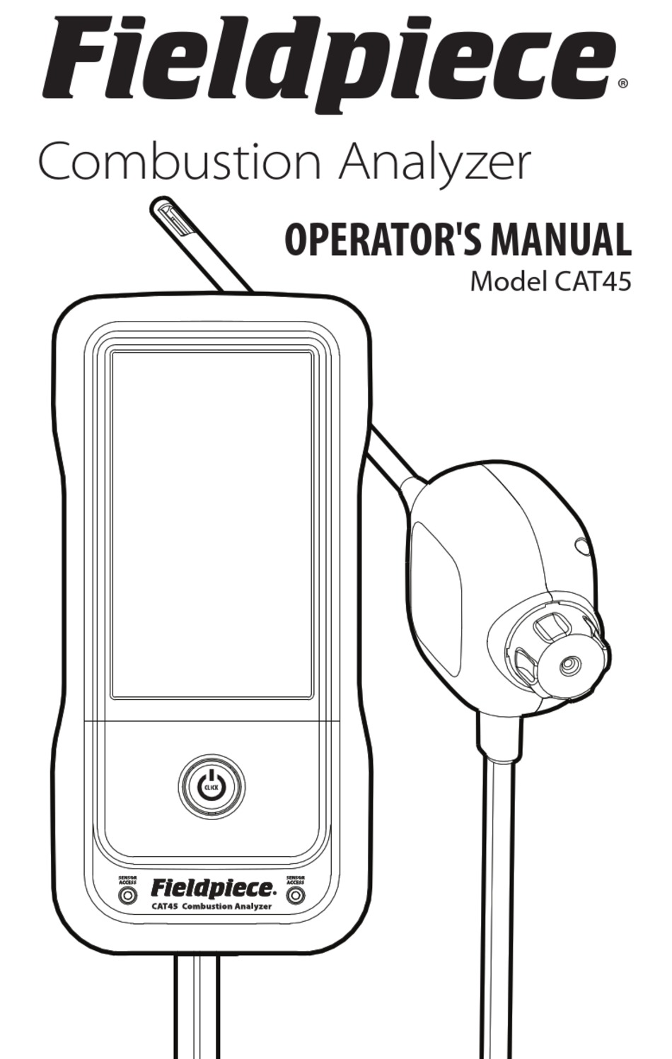FIELDPIECE CAT45K2 OPERATOR