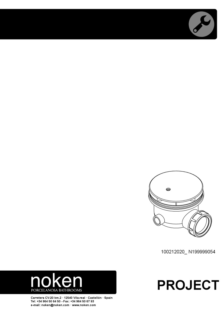 PORCELANOSA NOKEN PROJECT 100212020 N199999054 MANUAL Pdf Download