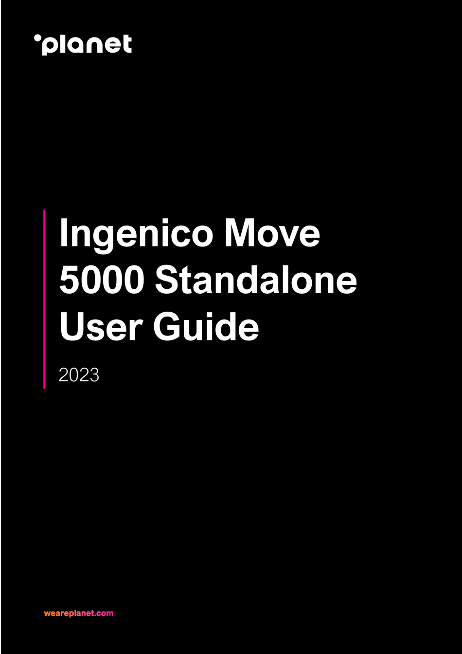 INGENICO MOVE 5000 USER MANUAL Pdf Download ManualsLib