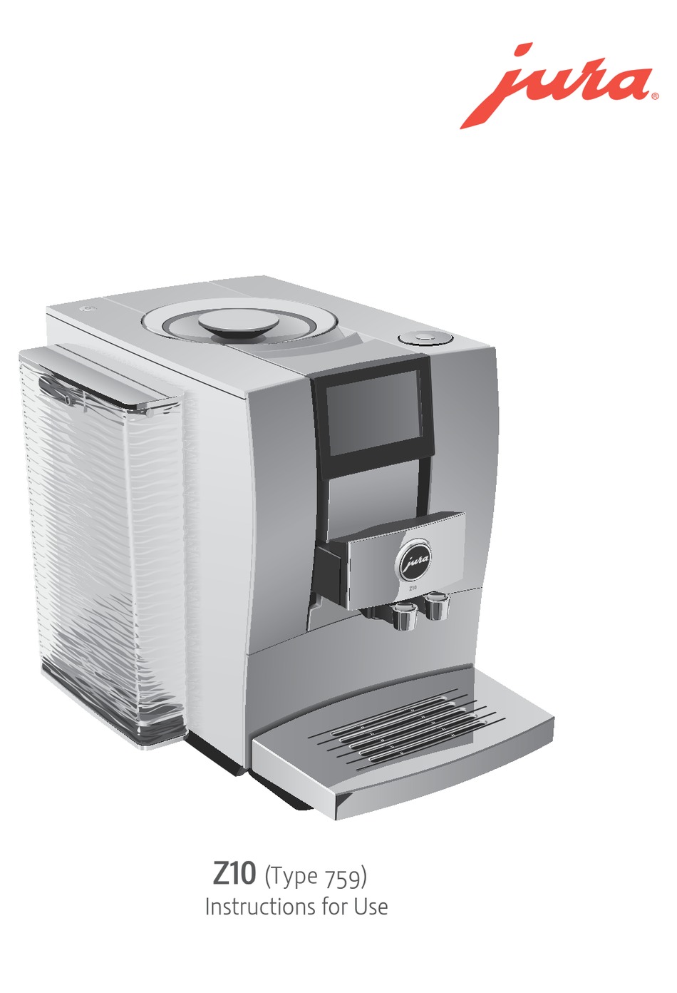 JURA 759 INSTRUCTIONS FOR USE MANUAL Pdf Download ManualsLib