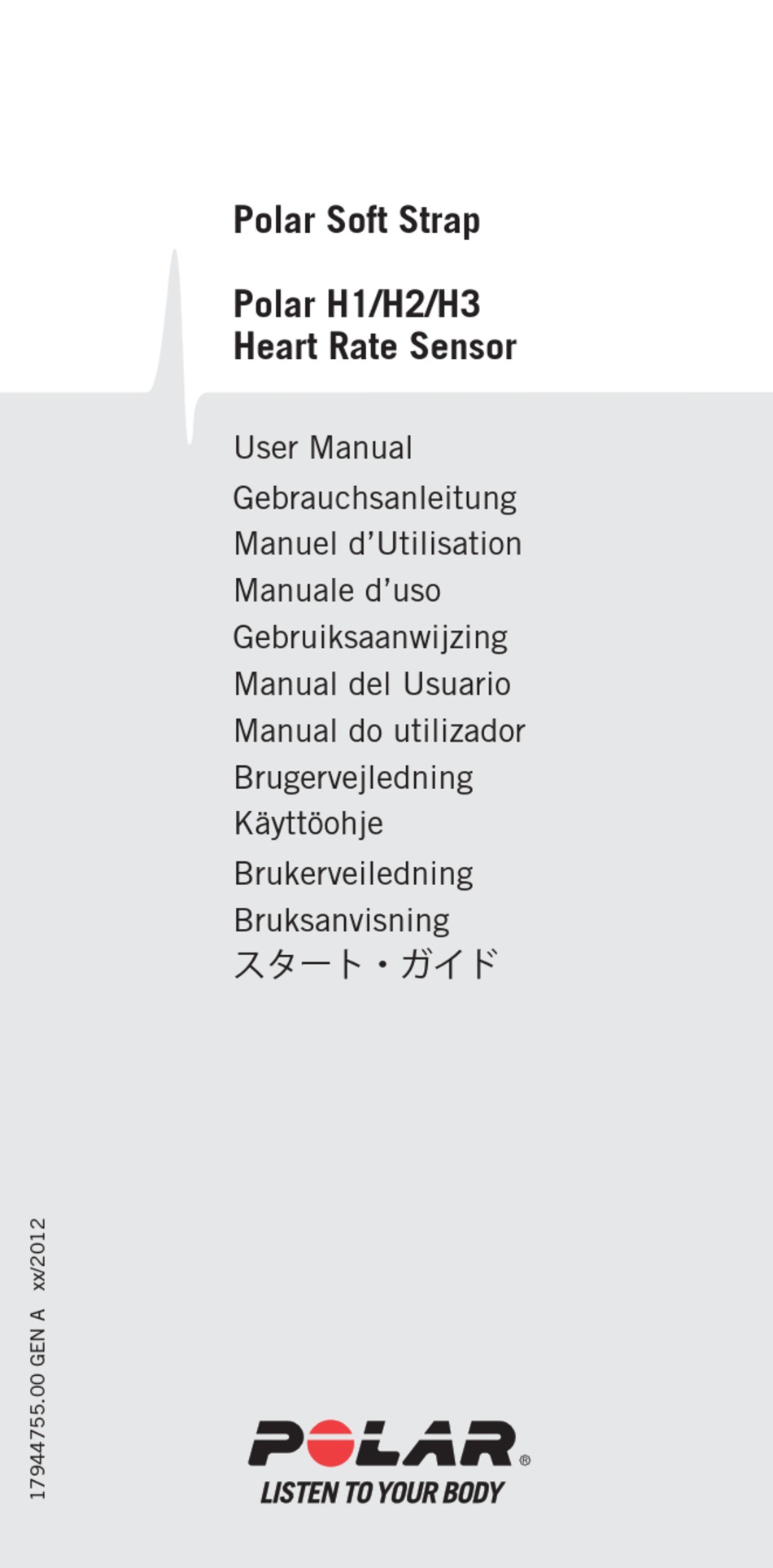 POLAR ELECTRO H1 USER MANUAL Pdf Download | ManualsLib