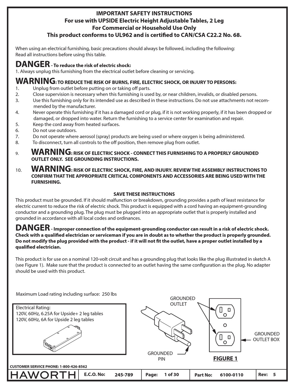 HAWORTH UPSIDE INSTALLATION INSTRUCTIONS MANUAL Pdf Download ManualsLib