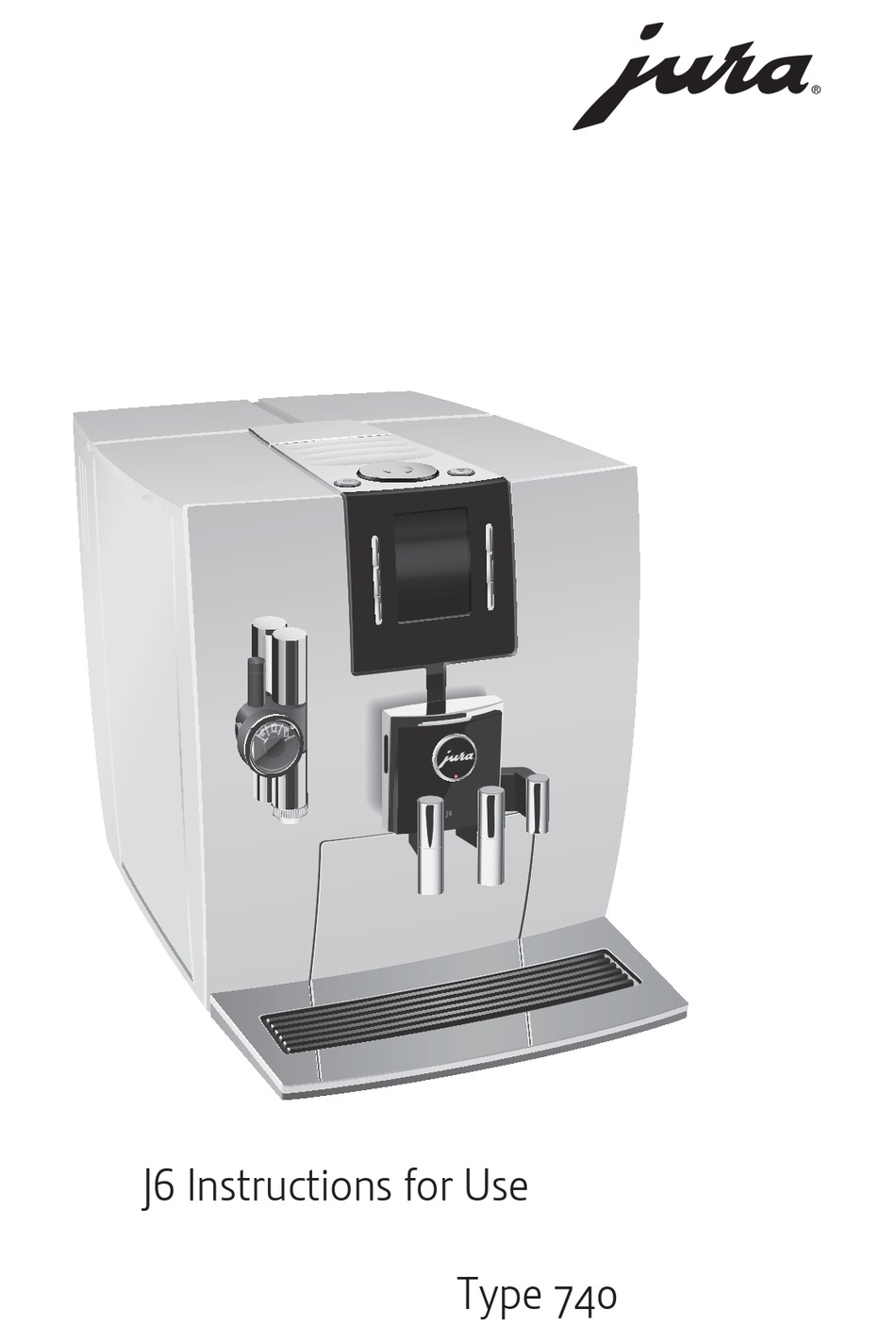 JURA 740 INSTRUCTIONS FOR USE MANUAL Pdf Download ManualsLib