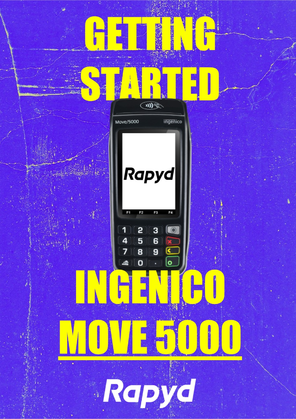RAPYD INGENICO MOVE 5000 GETTING STARTED Pdf Download ManualsLib