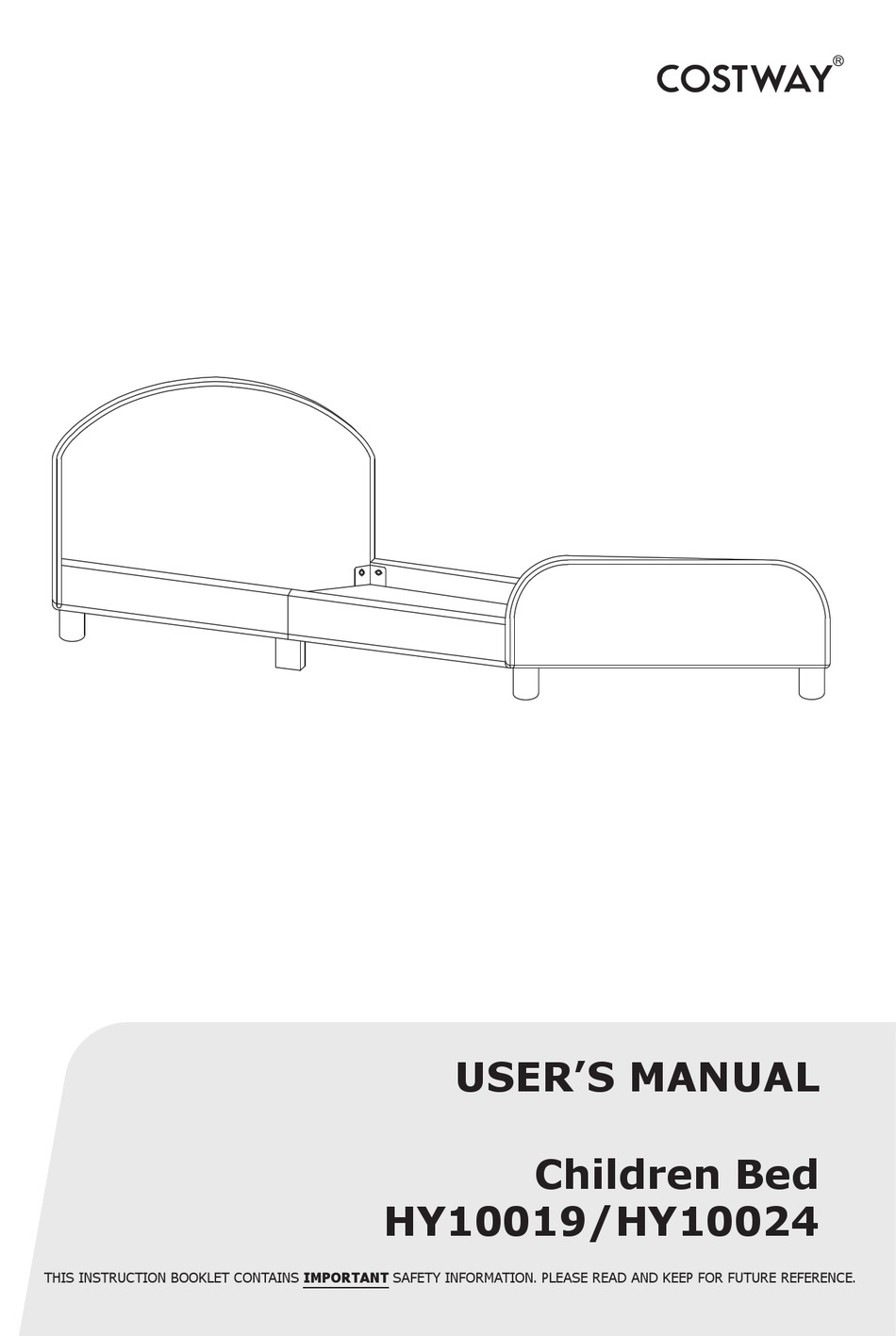 COSTWAY HY10019 USER MANUAL Pdf Download ManualsLib