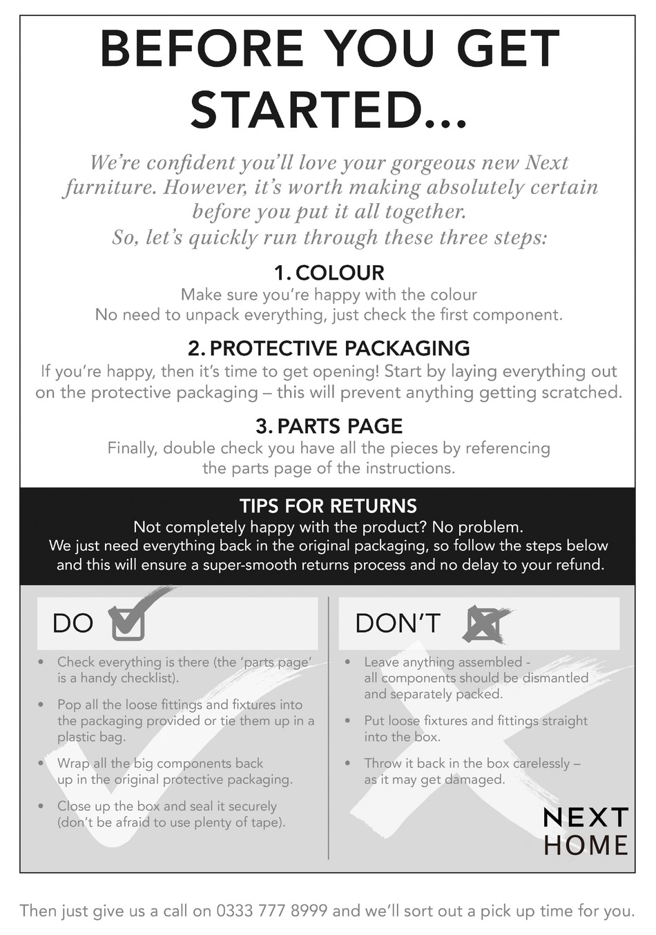 NEXT BRONX D03081 ASSEMBLY INSTRUCTIONS MANUAL Pdf Download ManualsLib