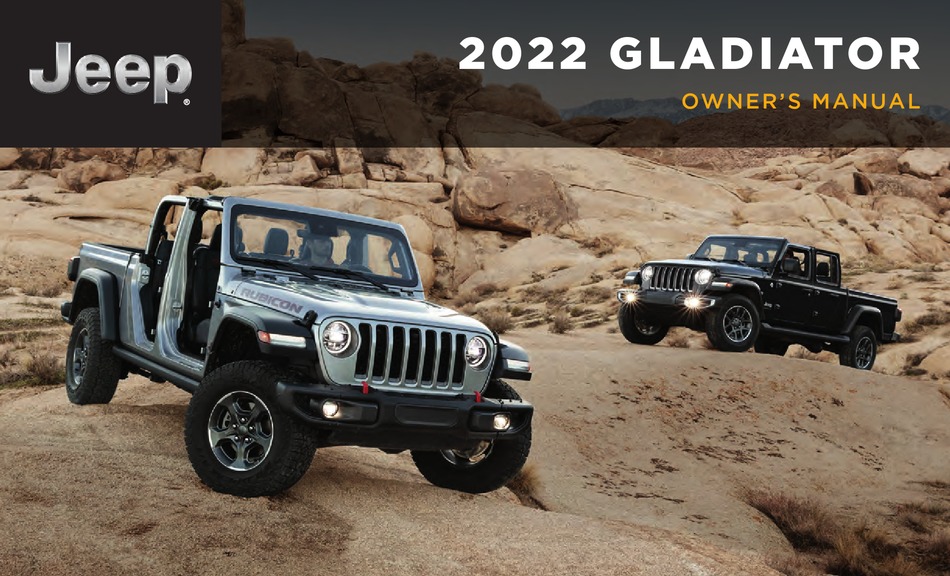 JEEP GLADIATOR 2022 OWNER'S MANUAL Pdf Download ManualsLib