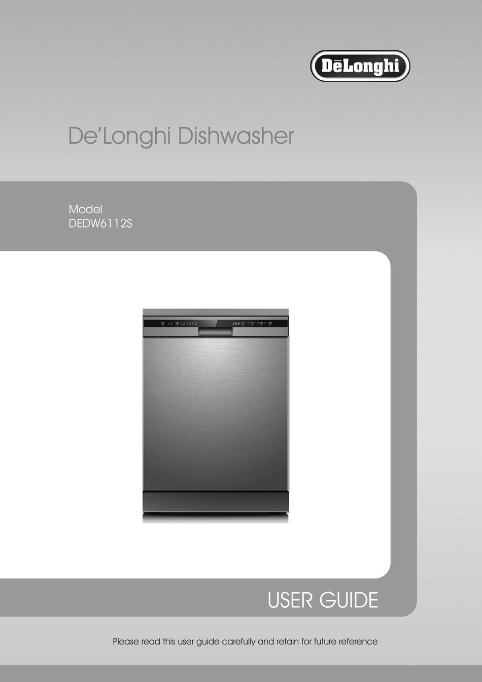 DELONGHI DEDW6112S USER MANUAL Pdf Download ManualsLib