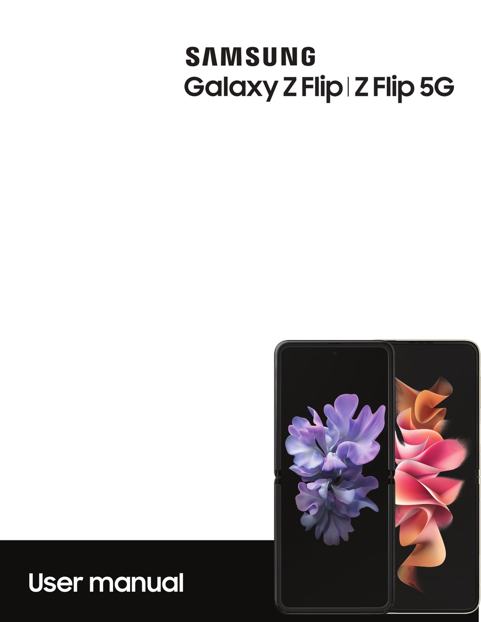 SAMSUNG GALAXY Z FLIP USER MANUAL Pdf Download ManualsLib