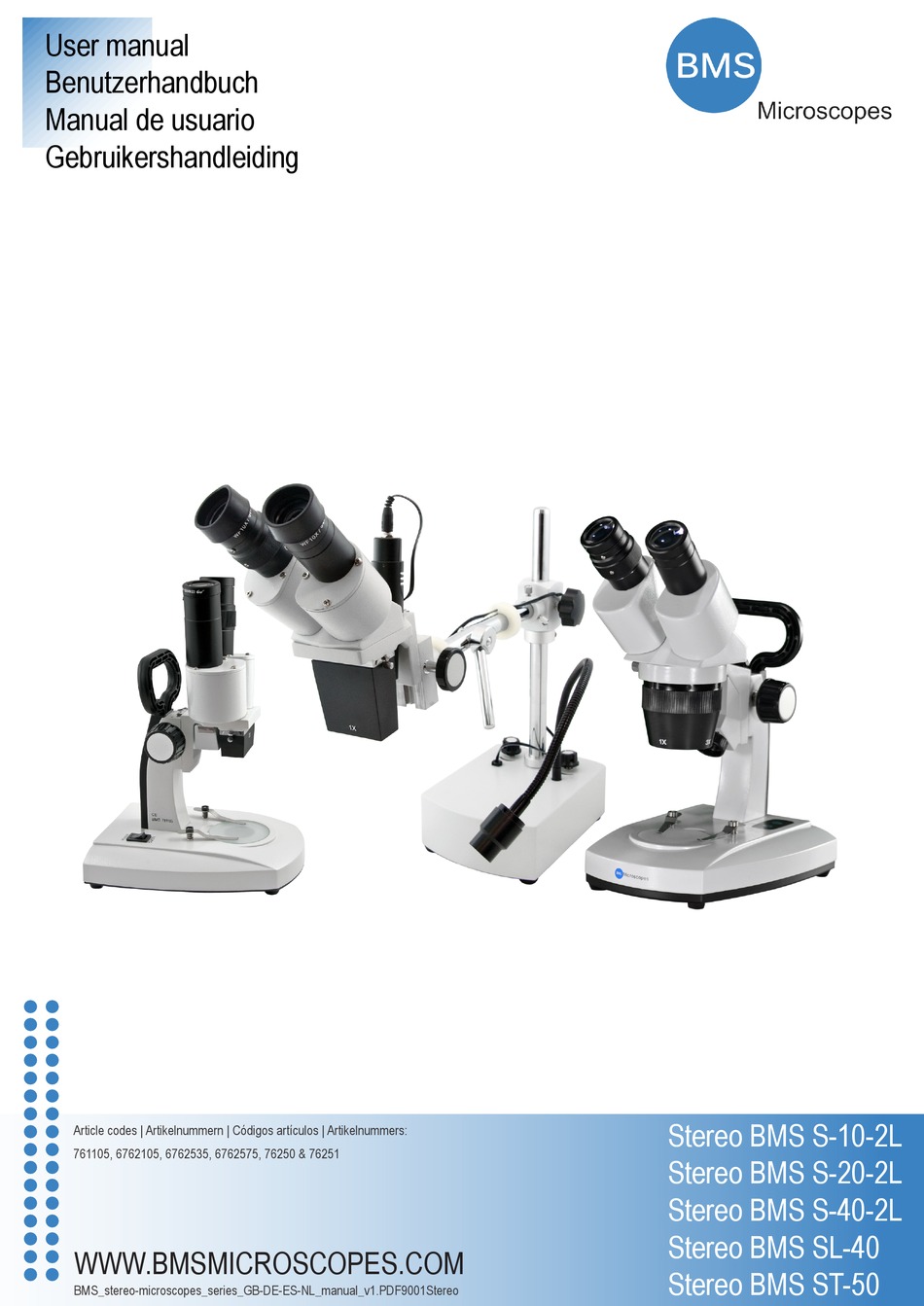 BMS STEREO S102L USER MANUAL Pdf Download ManualsLib