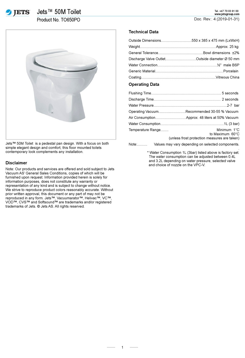 JETS TO650PO INSTALLATION INSTRUCTIONS MANUAL Pdf Download ManualsLib