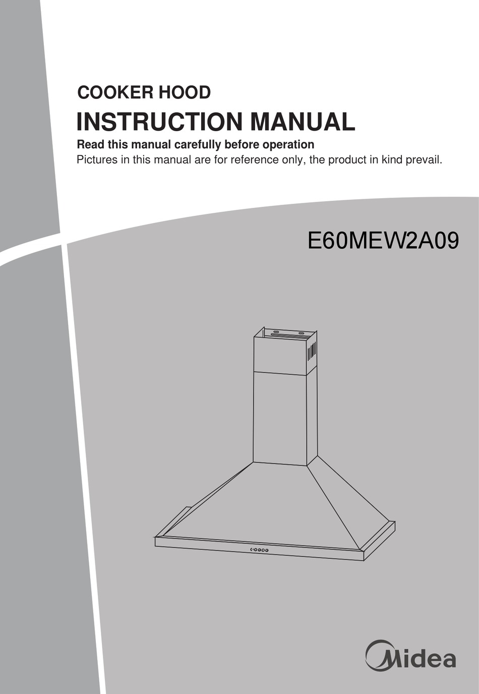 MIDEA E60MEW2A09 INSTRUCTION MANUAL Pdf Download | ManualsLib