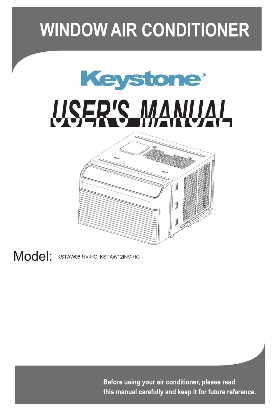 KEYSTONE KSTAW12INVHC USER MANUAL Pdf Download ManualsLib