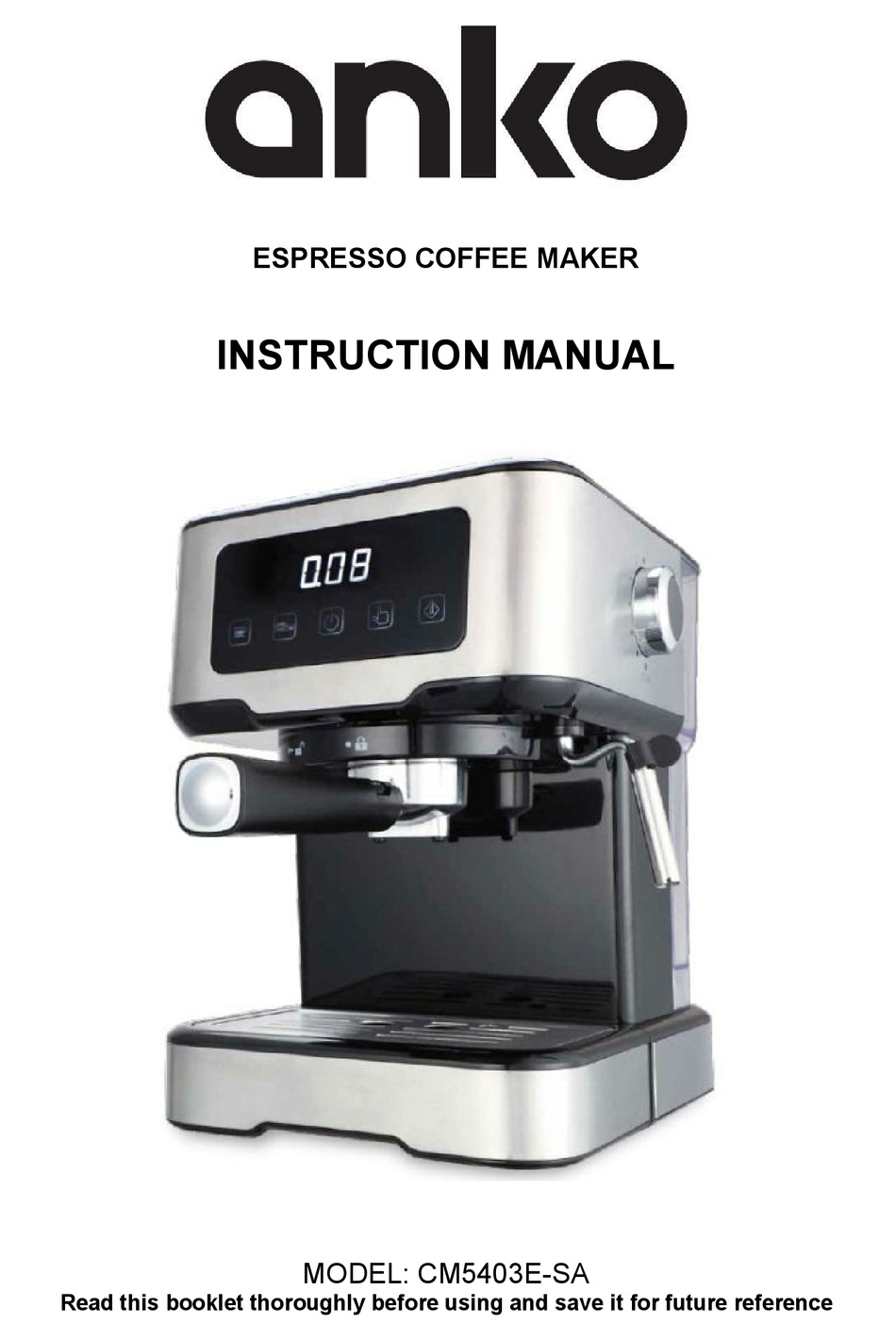 ANKO CM5403ESA INSTRUCTION MANUAL Pdf Download ManualsLib