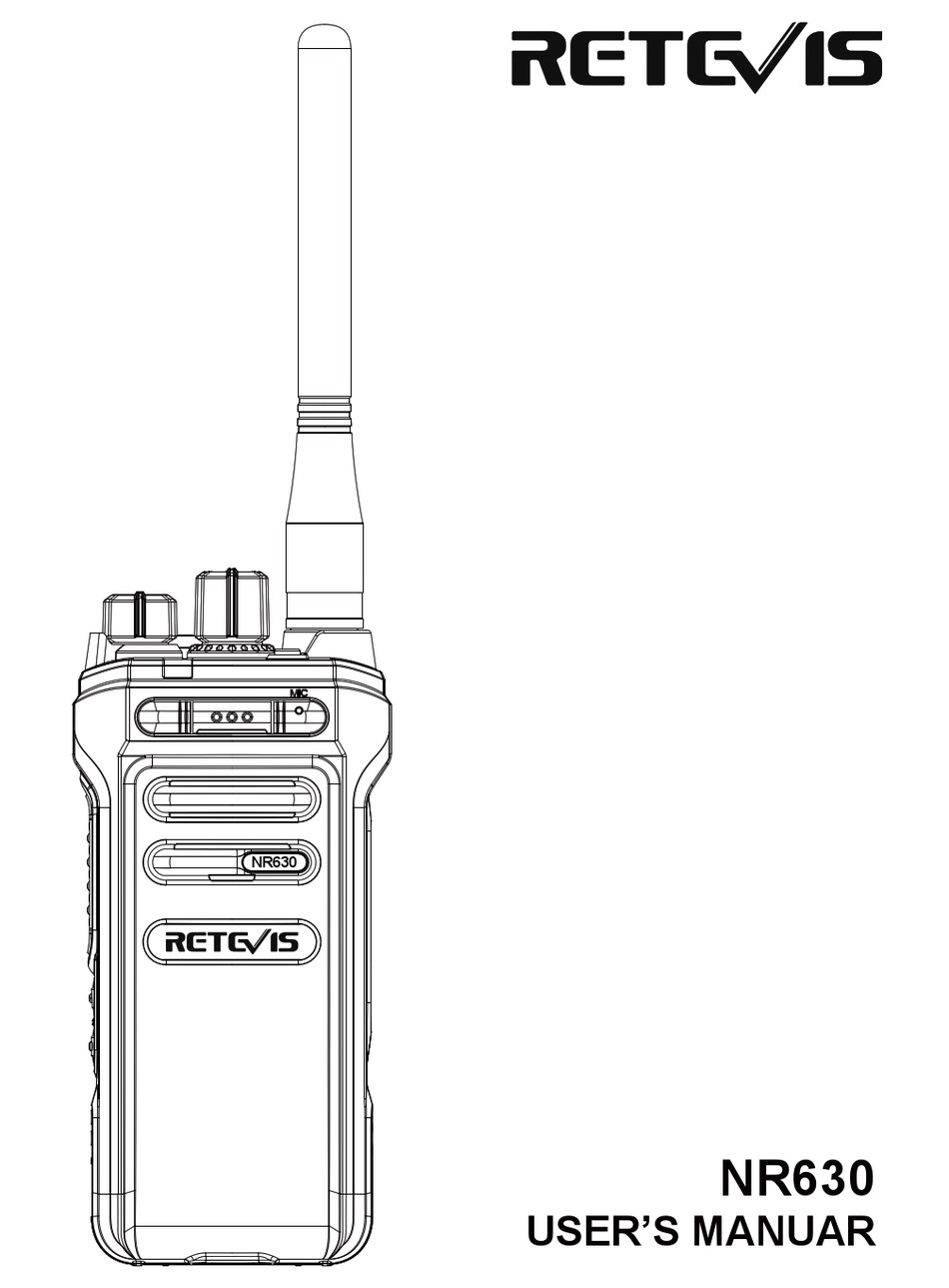 RETEVIS NR630 USER MANUAL Pdf Download | ManualsLib