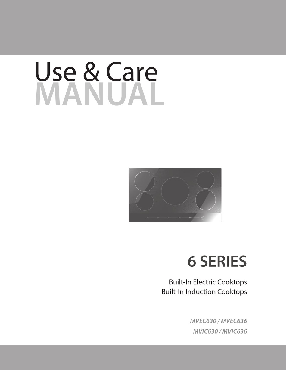 VIKING RANGE MVEC630 USE & CARE MANUAL Pdf Download ManualsLib