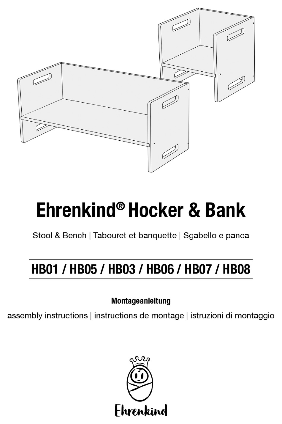 EHRENKIND HB05 ASSEMBLY INSTRUCTIONS MANUAL Pdf Download