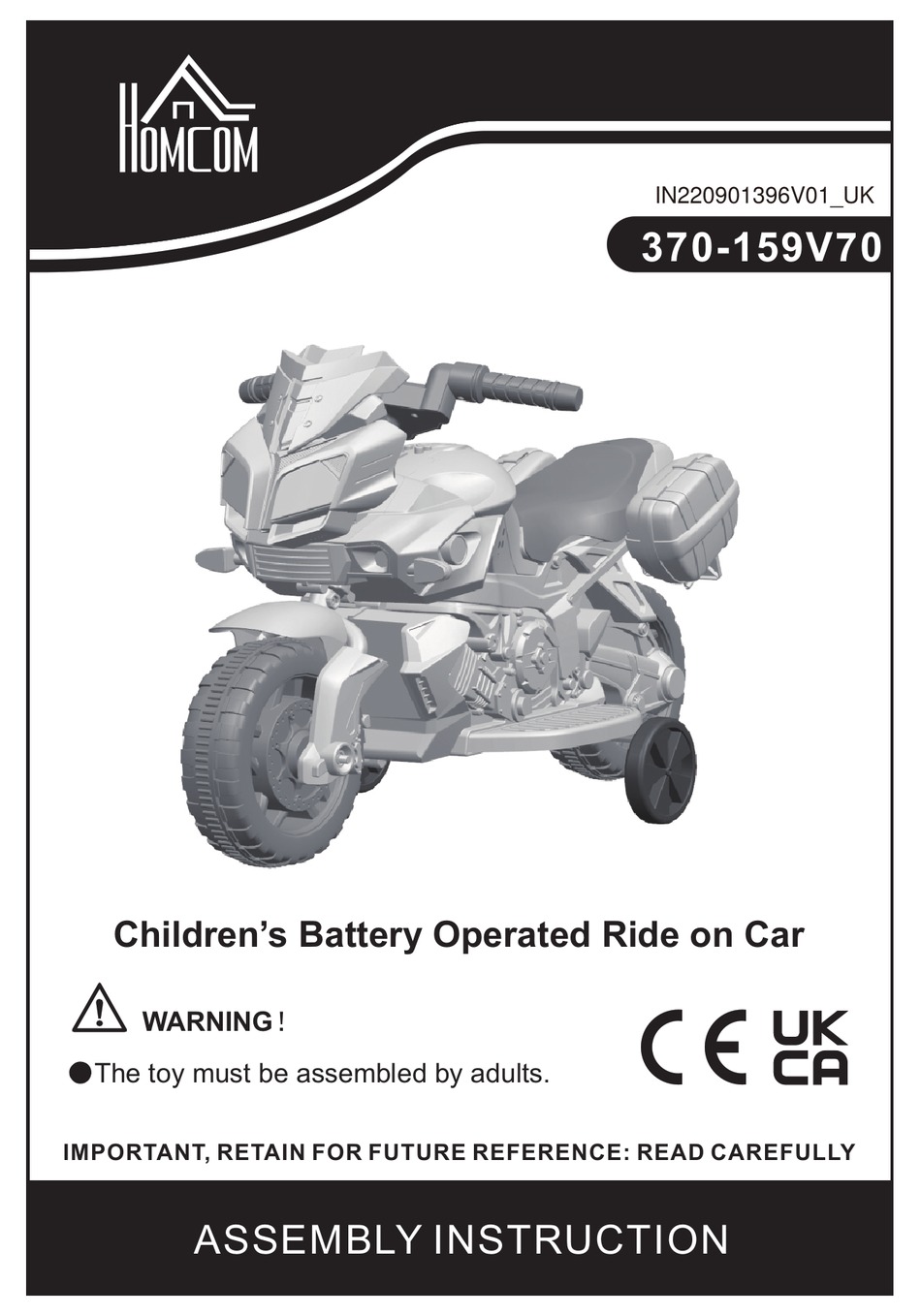 370159V70 ASSEMBLY INSTRUCTION MANUAL Pdf Download ManualsLib