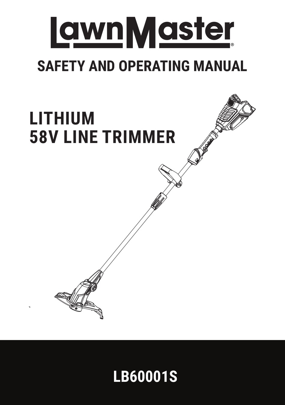 LAWNMASTER LB60001S SAFETY AND OPERATING MANUAL Pdf Download ManualsLib