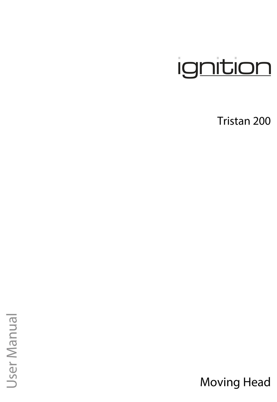 IGNITION TRISTAN 200 USER MANUAL Pdf Download ManualsLib