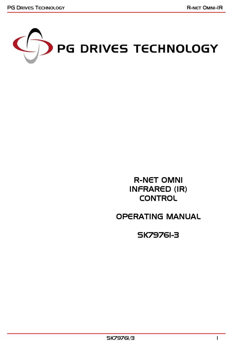 PG DRIVES TECHNOLOGY SK797613 OPERATING MANUAL Pdf Download ManualsLib