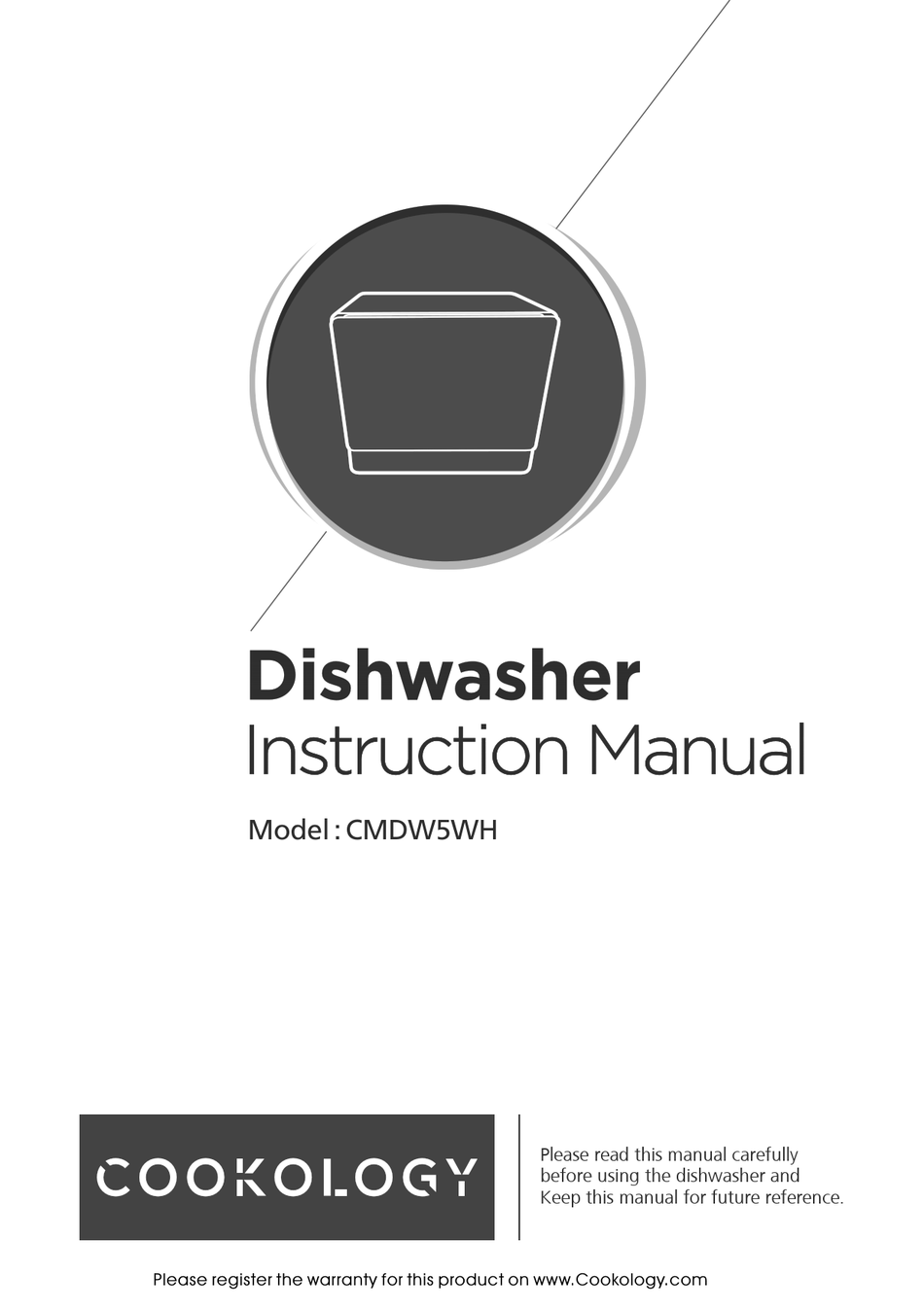 COOKOLOGY CMDW5WH INSTRUCTION MANUAL Pdf Download ManualsLib