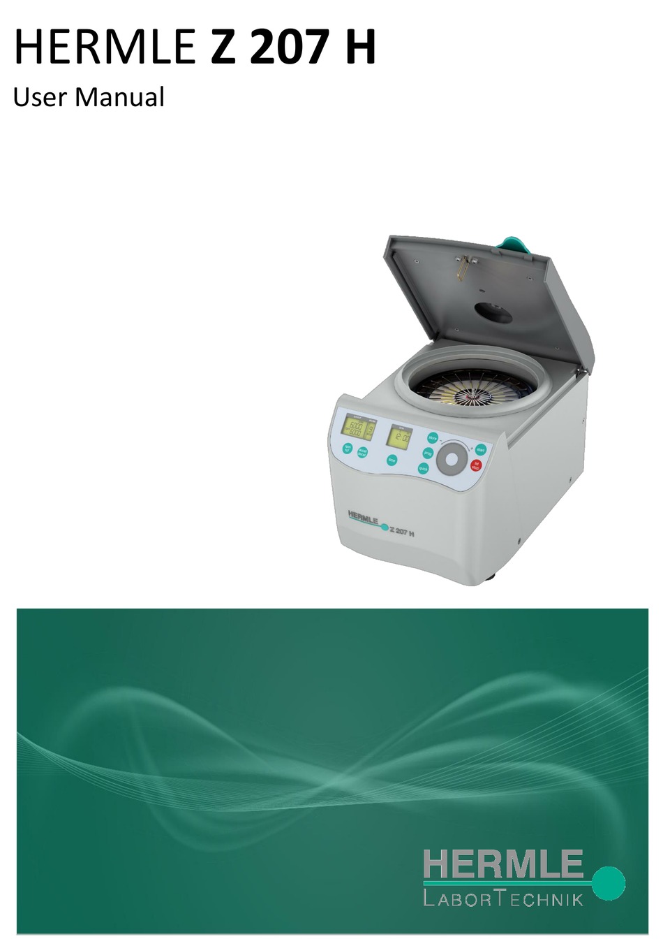 HERMLE Z 207 H USER MANUAL Pdf Download ManualsLib