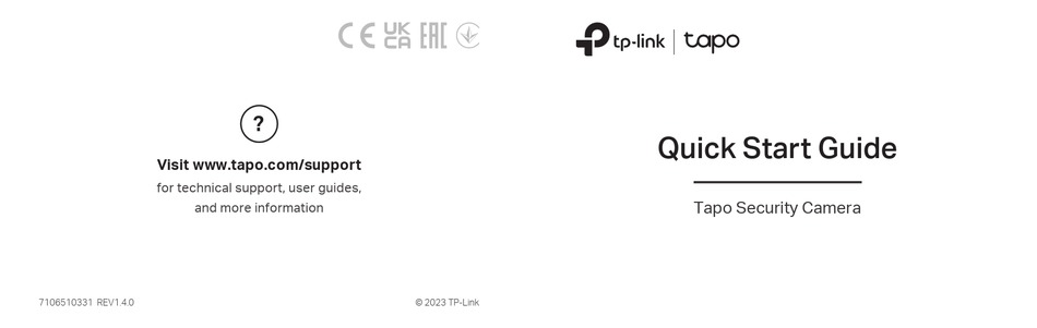 User manual TP-Link Tapo C310 (English - 29 pages)