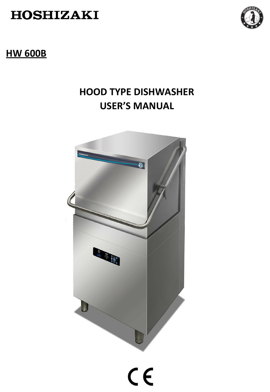 HOSHIZAKI HW 600B USER MANUAL Pdf Download ManualsLib