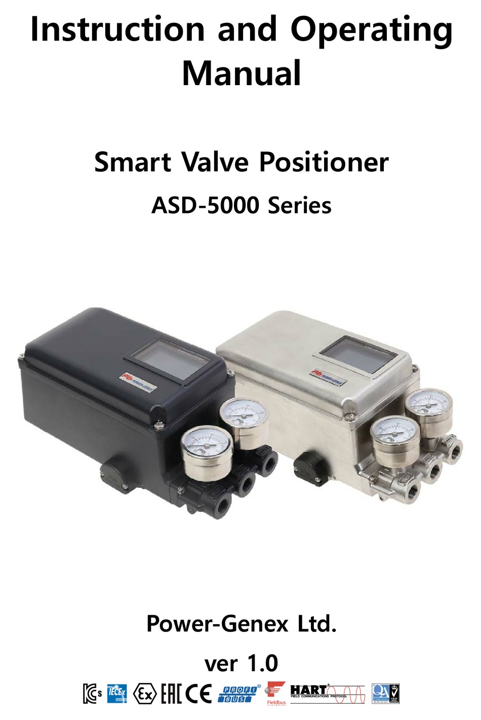 POWERGENEX ASD5000 SERIES INSTRUCTIONS AND OPERATING MANUAL Pdf