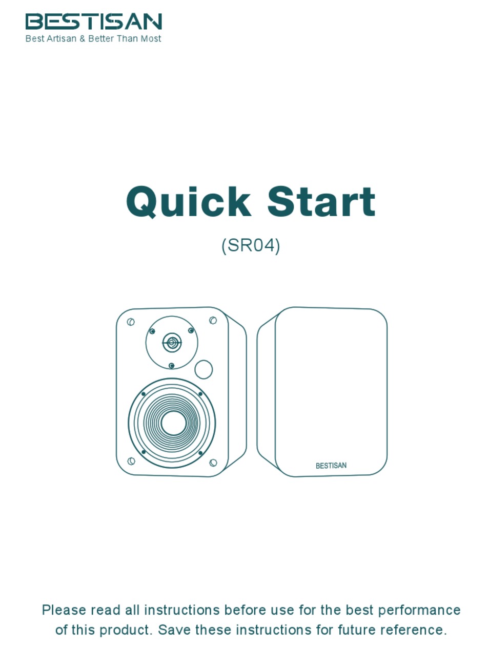BESTISAN SR04 QUICK START MANUAL Pdf Download | ManualsLib