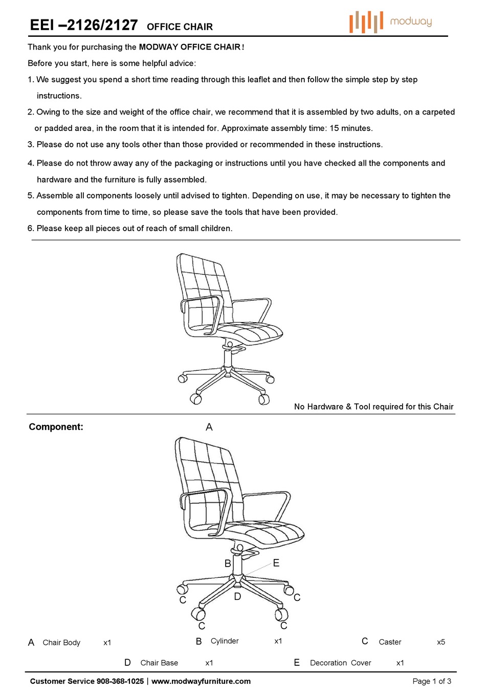 MODWAY EEI2126 MANUAL Pdf Download ManualsLib