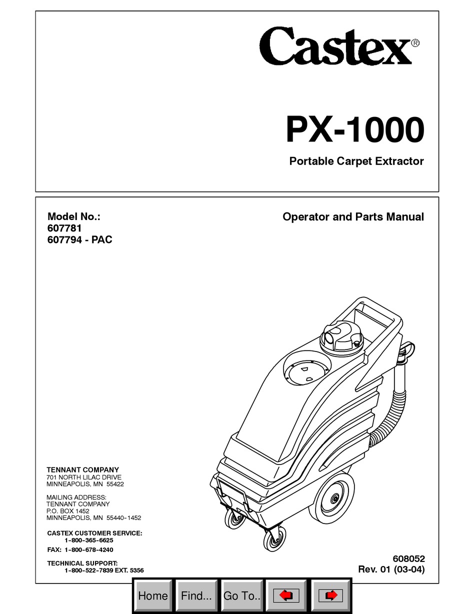 CASTEX PX 1000 OPERATOR AND PARTS MANUAL Pdf Download ManualsLib castex-px-1000-operator-and-parts-manual-pdf-download-manualslib