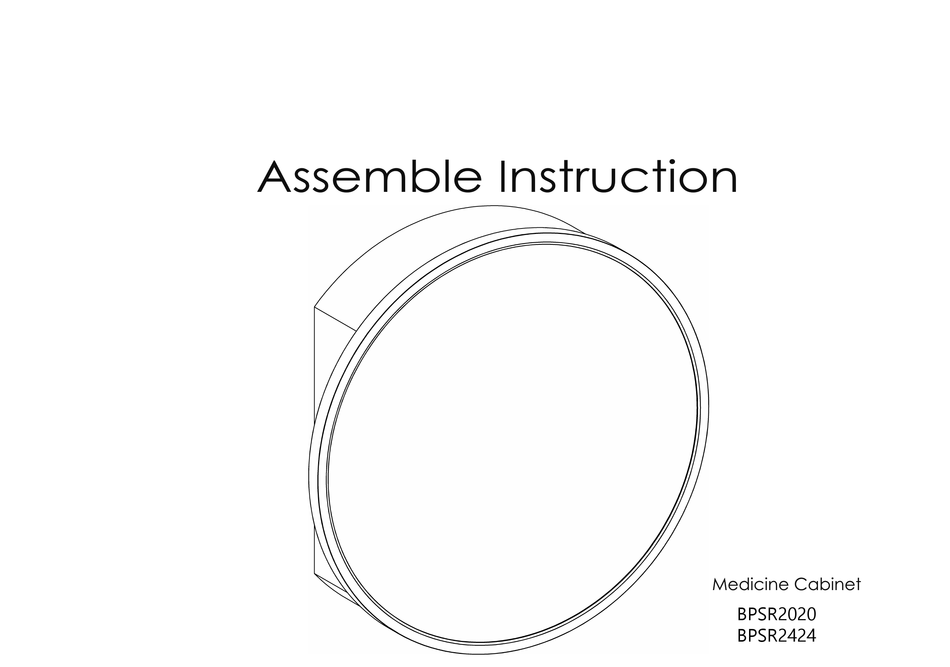 LOWES BPSR2020 ASSEMBLE INSTRUCTION Pdf Download | ManualsLib