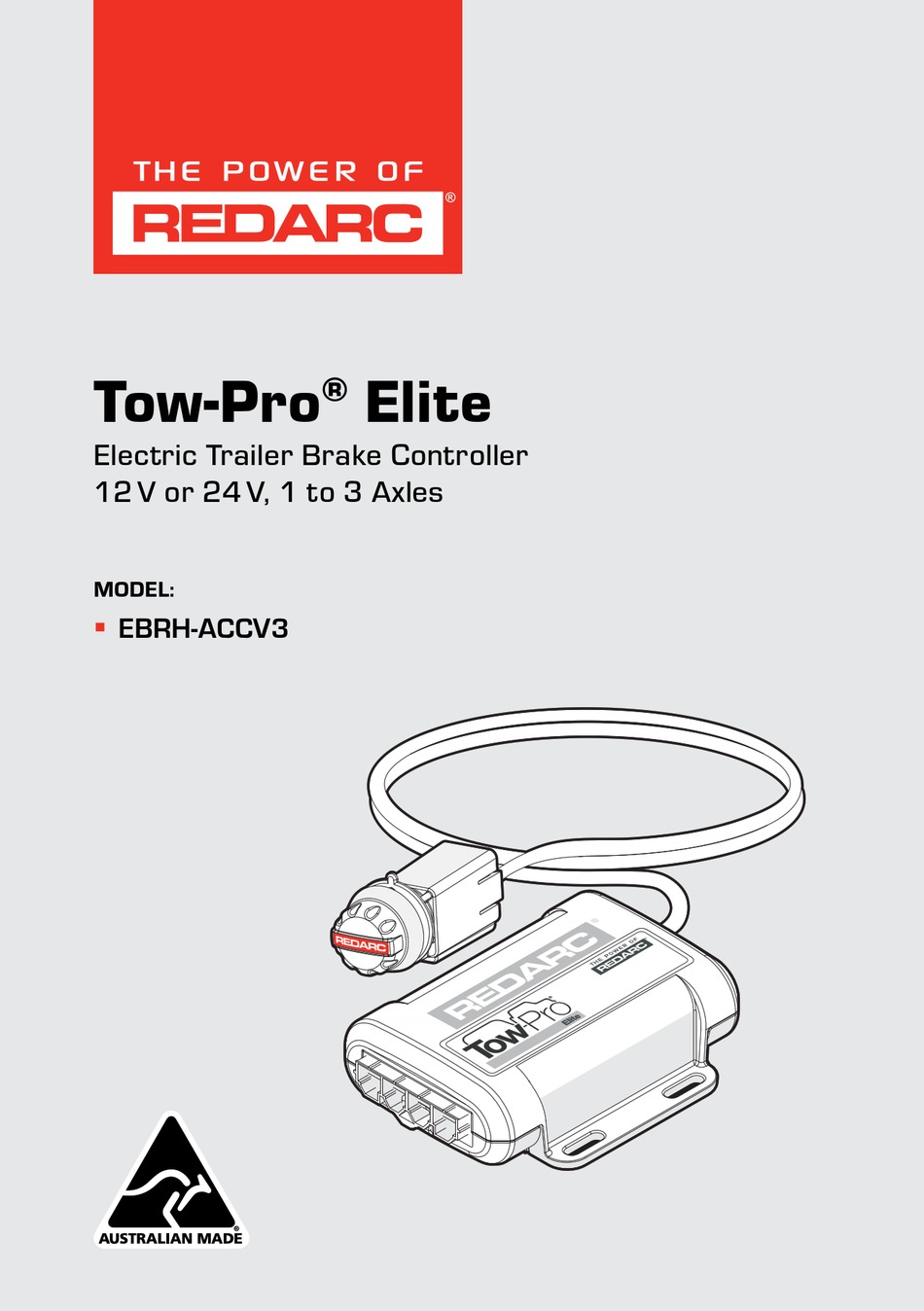 redarc-tow-pro-elite-instruction-manual-pdf-download-manualslib