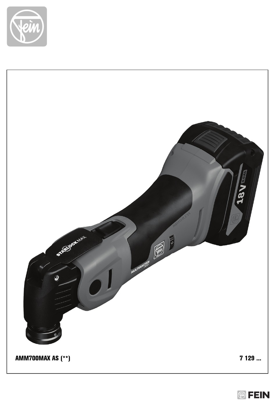 FEIN 7 129 36 64 09 0 INSTRUCTION MANUAL Pdf Download ManualsLib