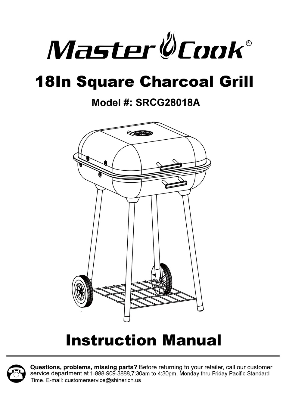 MASTERCOOK SRCG28018A INSTRUCTION MANUAL Pdf Download ManualsLib