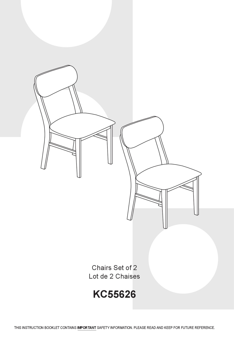 COSTWAY KC55626 INSTRUCTION BOOKLET Pdf Download ManualsLib