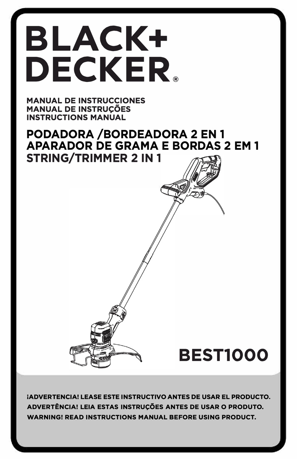 User manual Black & Decker ST7700 (English - 36 pages)