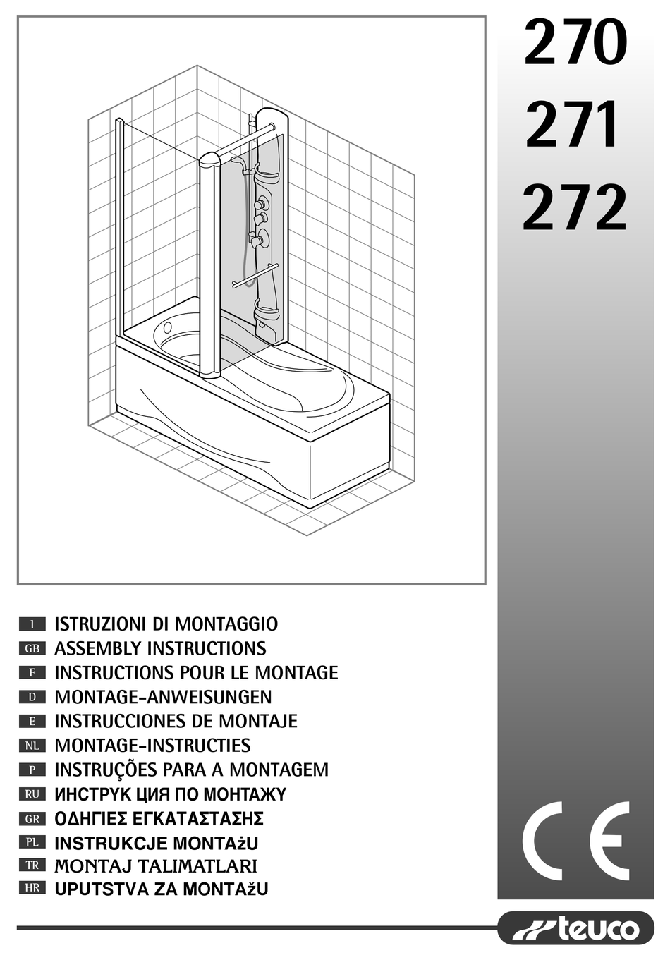 TEUCO 270 ASSEMBLY INSTRUCTIONS MANUAL Pdf Download ManualsLib