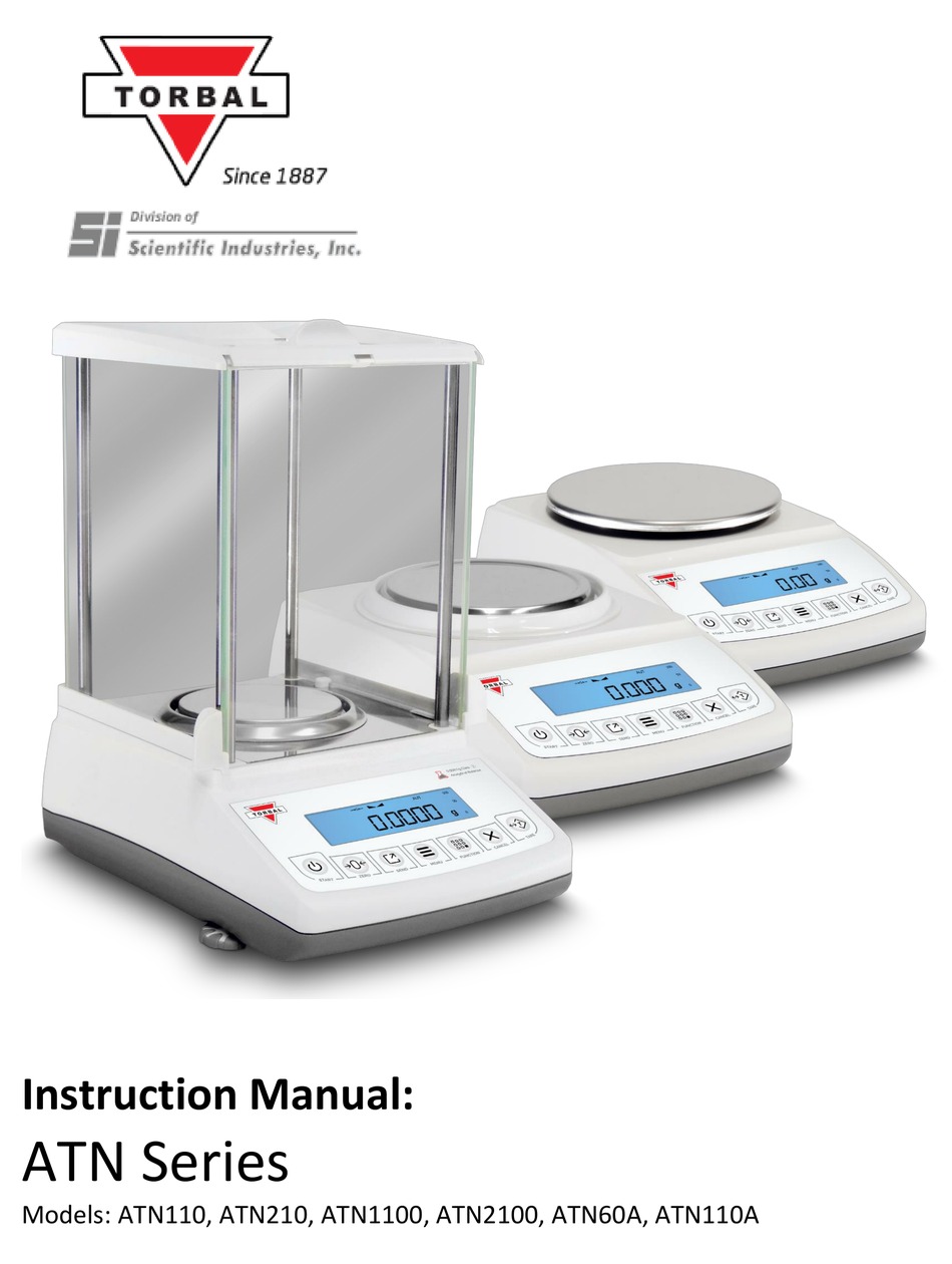 TORBAL ATN SERIES INSTRUCTION MANUAL Pdf Download ManualsLib