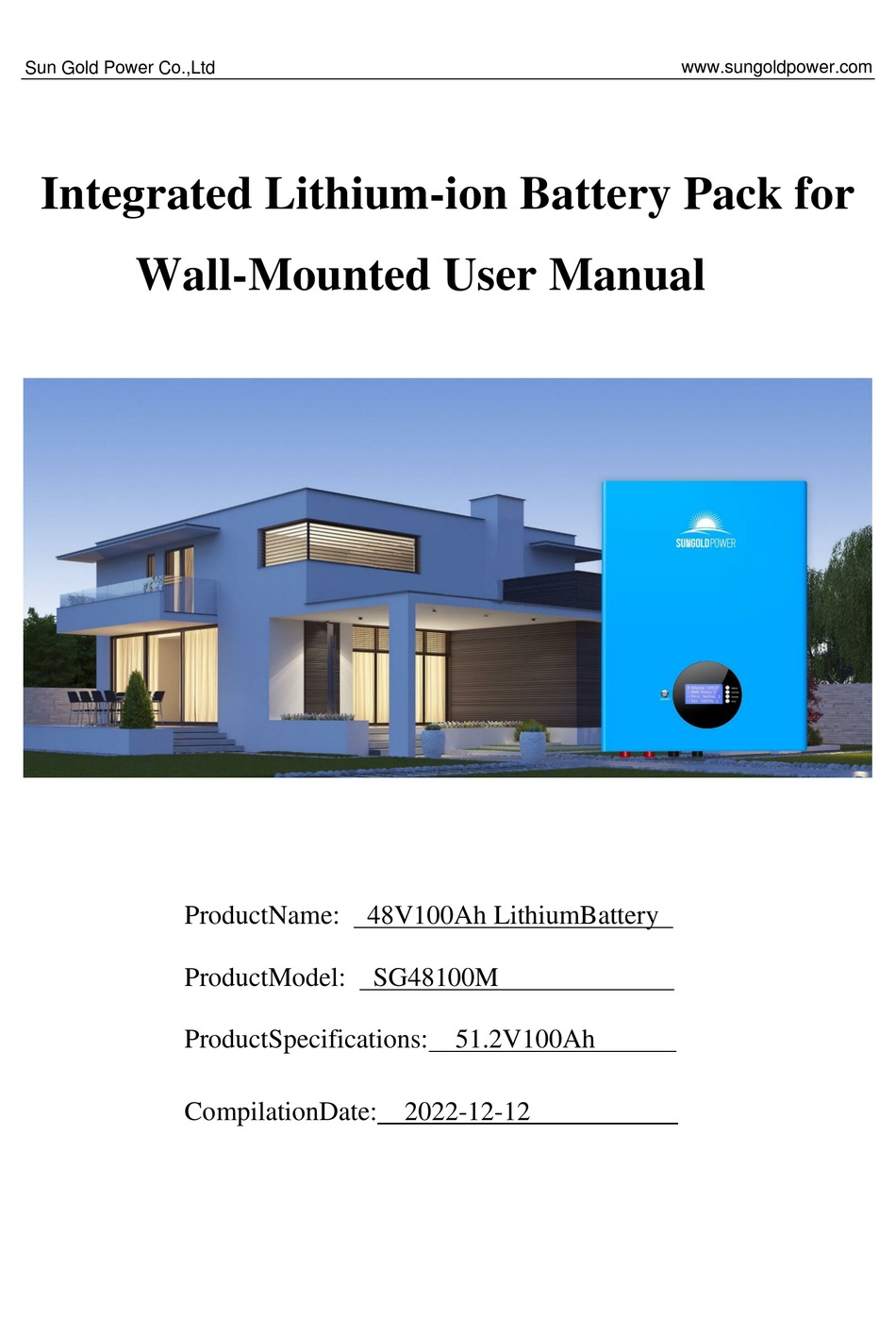 SUN GOLD POWER SGM655M USER MANUAL Pdf Download ManualsLib