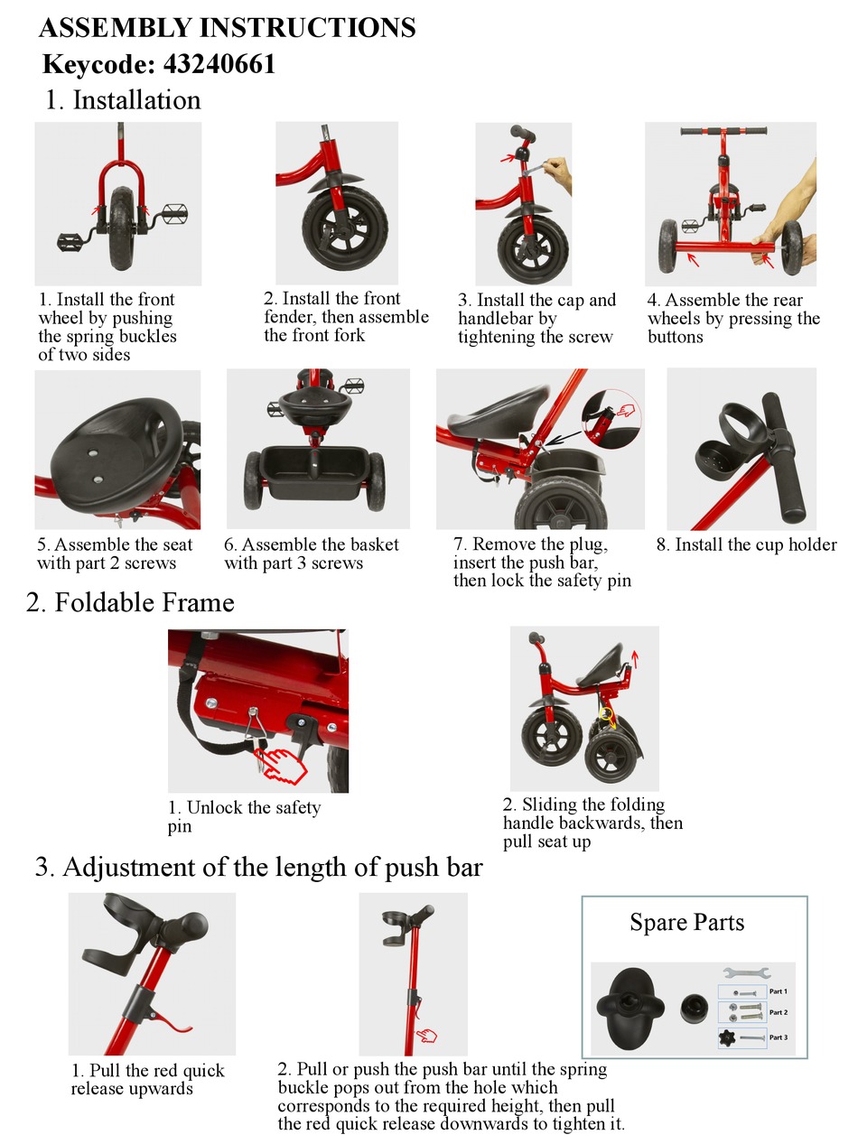 KMART 43240661 ASSEMBLY INSTRUCTIONS Pdf Download ManualsLib
