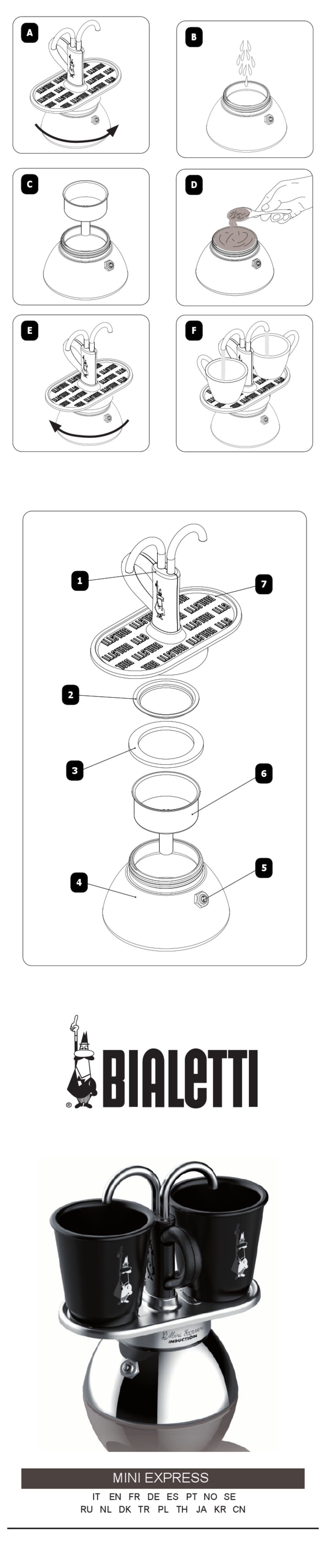 BIALETTI MINI EXPRESS QUICK START MANUAL Pdf Download ManualsLib