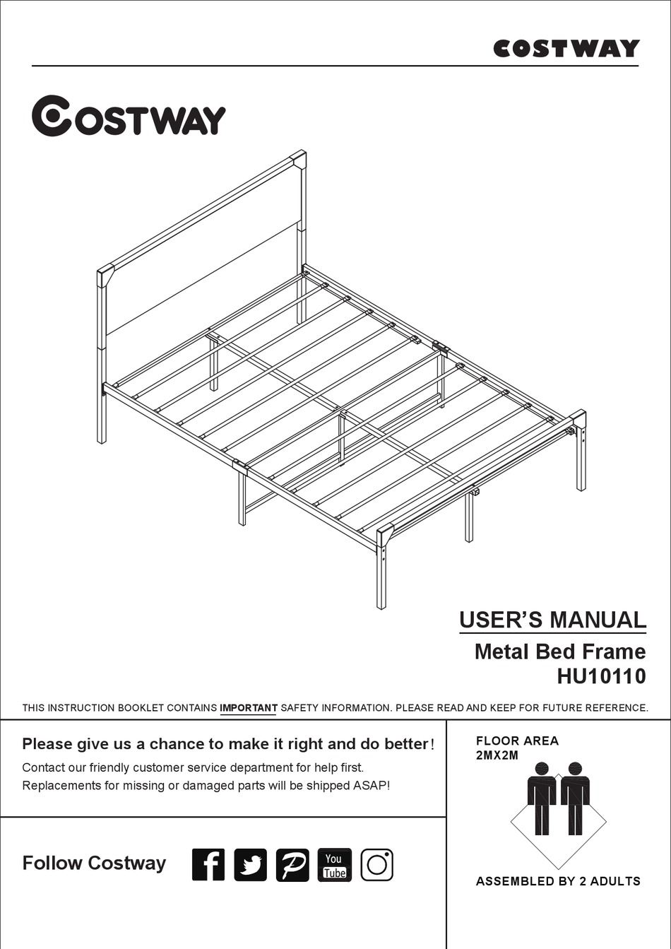 COSTWAY HU10110 USER MANUAL Pdf Download ManualsLib